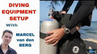 Diving Equipment Setup - PADI IDC & Divemaster Skills Circuit