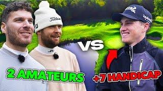 X2 AMATEURS vs PROFESSIONAL GOLFER! (Royal Norwich GC)