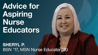 Advice for Aspiring Nurse Educators