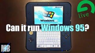 Installing Windows 95 on a 3ds and Trying to Make Music with it