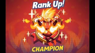 Im FINNALY Champion Rank again!!!