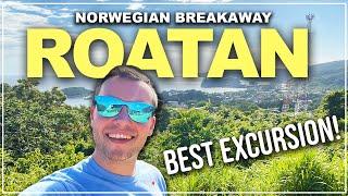 The BEST Excursion in Roatan Honduras! | Norwegian Breakaway Cruise Vlogs 2023! Ep 6