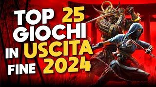 TOP 25 GIOCHI in USCITA fine 2024