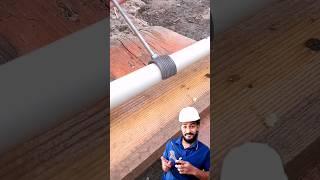 Be sure to remember this plumbing tip and trick. How to repair hole in a plastic pipe under pressure
