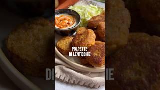 Polpette di lenticchie secondo senza carne #elefanteveg