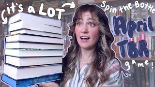 Spin the Bottle TBR Game for April️ | maybe the most chaotic month yet