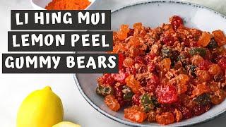 LI HING MUI LEMON PEEL GUMMY BEARS | Keeping It Relle