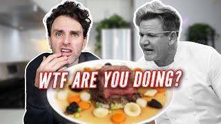 Making Gordon Ramsay's OTHER Beef Recipe... & Barely Surviving