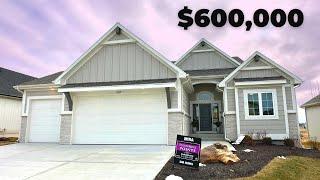 INSIDE a Reverse 1.5 New Home in Olathe, KS | Mira By SAB Homes | Stonebridge Pointe