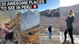 25 BEST PLACES TO SEE IN PERU WHERE TO VISIT *HIDDEN GEMS INCLUDED*