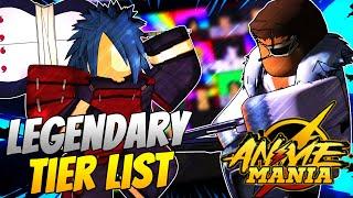 Updated Anime Mania Legendary Tier List NEW Bleach Update!