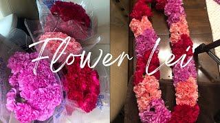 How to make a Carnation Flower Lei