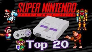 Top 20 Greatest Super Nintendo Games