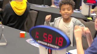1 Minute 5.81 Seconds! CMT-GJ - 4x4 Finals, S1 #cube #speed #video #like #share #subscribe  #fun