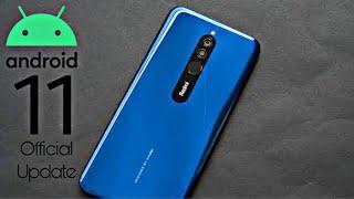 Xiaomi Redmi 8 Official Android 11 Update