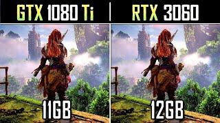 GTX 1080 Ti vs. RTX 3060 12GB - 15 New Games Tested in 2024