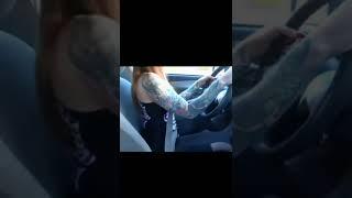 Girl Farts on the Car|Fire Fart #shorts