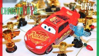 Disney Cars Lightning McQueen w/ Piston Cup (Trophy Comparison) - Day 3 - 12 Days of Christmas 2021