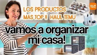 LOS PRODUCTOS MÁS TOP!! Vamos a organizar mi casa!! TEMU  HAUL!  #KatyaMuir