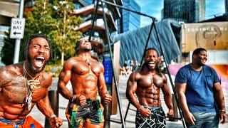 Can @HeyCoachMatt complete 50 pull ups 100 push-ups in under 5 minutes? @BrolyGainz007 @gokupump