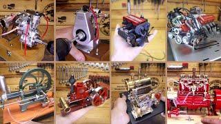 Stirlingkit model engine compilation.