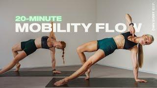 20 Min. Mobility Flow w/ Marie Steffen | 5 Flows + Breakdown | Hips & Spine