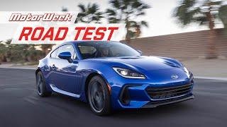 The 2022 Subaru BRZ Keeps the Spirit Of The Original Fully Intact | MotorWeek Road Test