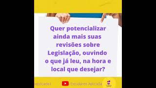 Estudante Aplicada - Leis em áudios