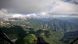 Paragliding Tolmin - Kobala Take Off - 100 + km.