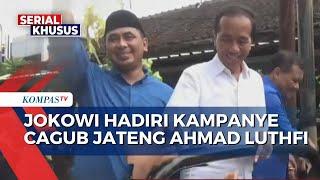 Saat Jokowi Hadiri Kampanye Paslon Jateng Ahmad Luthfi di Klaten dan Karanganyar | SERIAL PILKADA