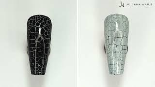 Entdecke den neuesten Nageltrend: Crackle Look & Gel Lack Fairy von Juliana Nails #CrackleLook