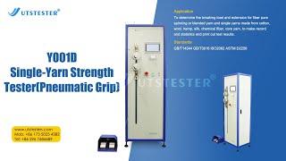 Y001D Single Yarn Strength Tester(Cotton Yarn Pneumatic Grip)