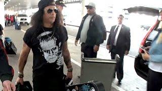 Guns N Roses Guitarist Slash Is Welcomed Back To LA