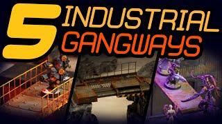 Make 5 Unique Industrial Gangways & Catwalks - Terrain Ideas for Tabletop Games