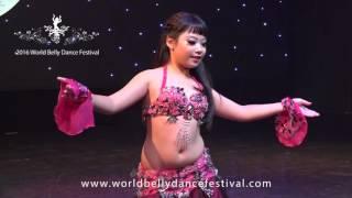 2016 World Belly Dance Festival - Children Solo Category 2nd Runner up, 江懿芸, TW (Age 11)