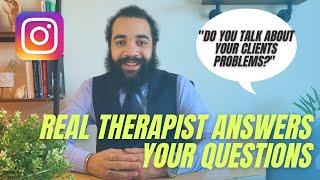 Psychotherapist Q&A | How do you become a therapist? | Do you ever DISLIKE clients?