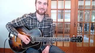 Jimmie Rivers Blues Turnaround Country Jazz Lick Lesson (Subscribe Below for Full Lesson)