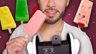 ASMR - Frozen Paleta Eating (Male Whisper)