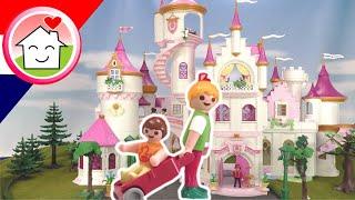 Playmobil filmpje Nederlands Vakantie in het kasteelhotel - Familie Huizer