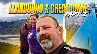 Llandudno beach & Pier, Travelling video [Scenic Place] with HN76 Hike & See ||