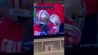 49ers Seahawks fight