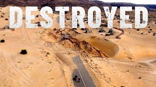 Brand new road already swallowed by desert in Mauritania  |S7 - E24|