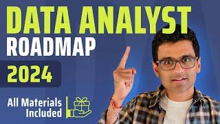Data Analyst Roadmap 2024 | Data Analyst Weekly Study Plan | Free Resources to Become Data Analyst