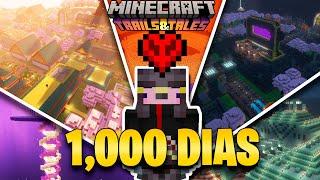  SOBREVIVIENDO 1,000 días en Minecraft HARDCORE || PELICULA COMPLETA