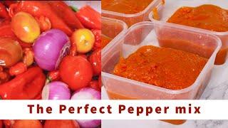 How to make the best pepper mix for your stews and Jollof rice | it’s a game changer