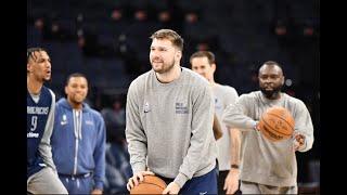 Dallas Mavs Shootaround Before Game 2 vs Timberwolves: Luka Doncic, Kyrie Irving, Maxi Kleber, More