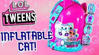 BIG POOFY CAT! | LOL Surprise Tweens - Costume Suprise - Emma Emo | Collector Review & Toy Unboxing