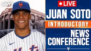 Juan Soto New York Mets Introductory News Conference | SNY