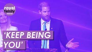 Prince Harry presents award at WellChild Awards in London