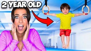 Transforming a 2 Year Old into a Pro Gymnast!